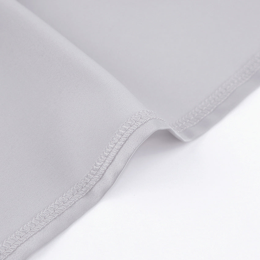 Sexy Satin Backless Long Sleeveless Party Dresses-Dresses-Free Shipping at meselling99