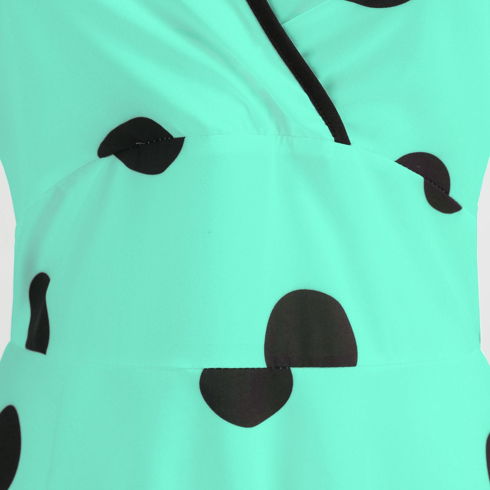 Summer Sleeveless Polka Dot Dresses-Dresses-Free Shipping at meselling99