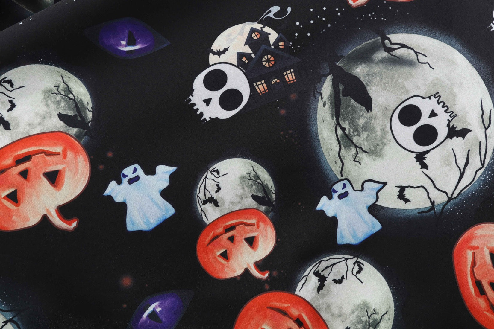 Vintage Pumpkin Skeleton Print Dresses-Vintage Dresses-Free Shipping at meselling99