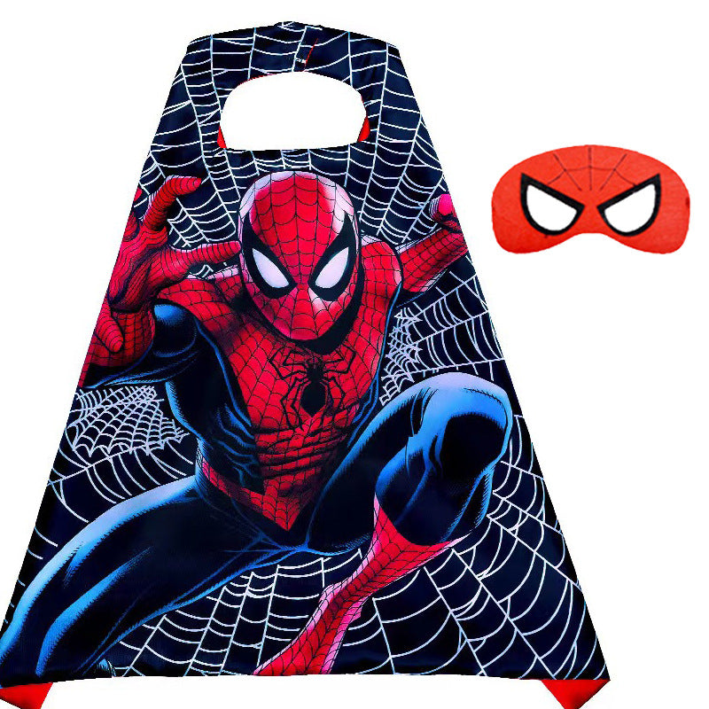 Kids Halloween Superhero Cape Costume