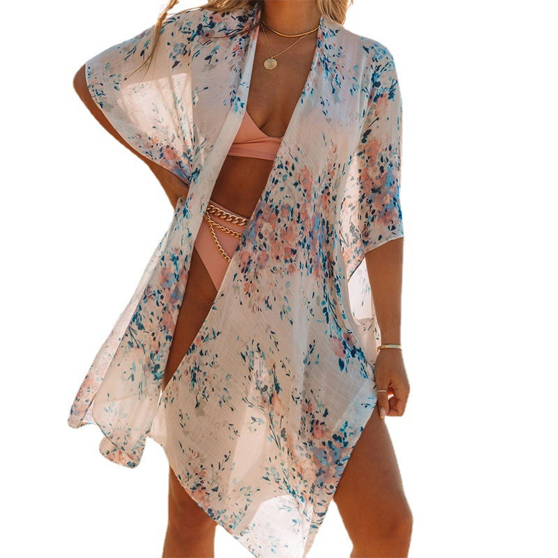 Summer Casual Chiffon Beach Cover Ups