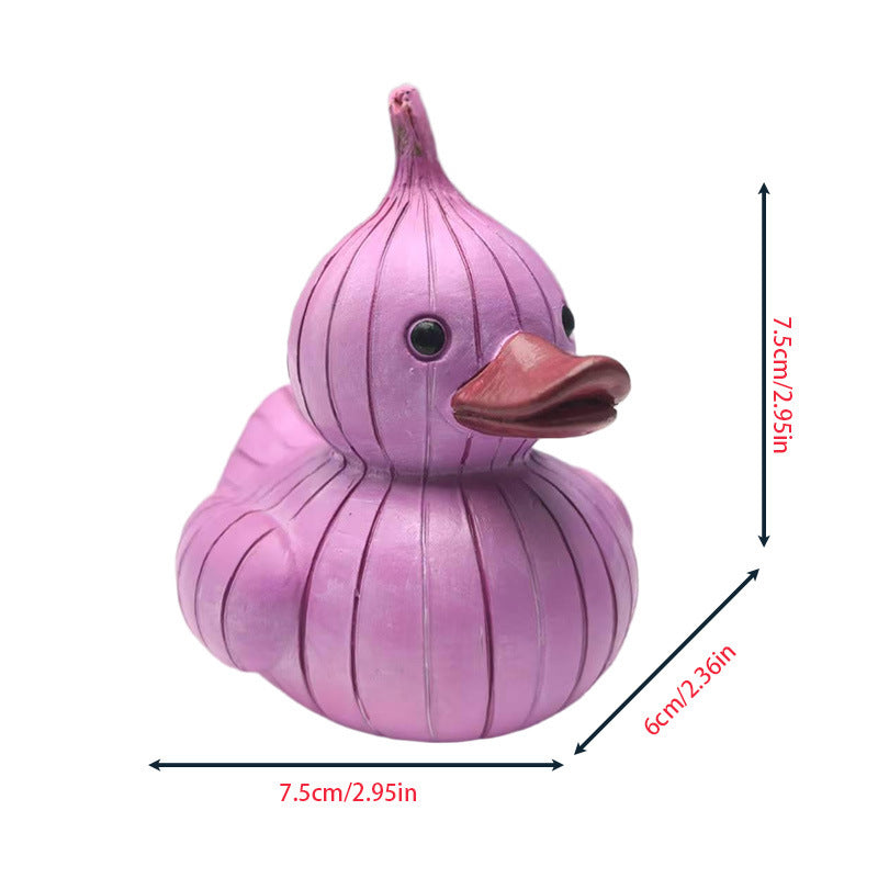 Whimsical Vegetable Duck