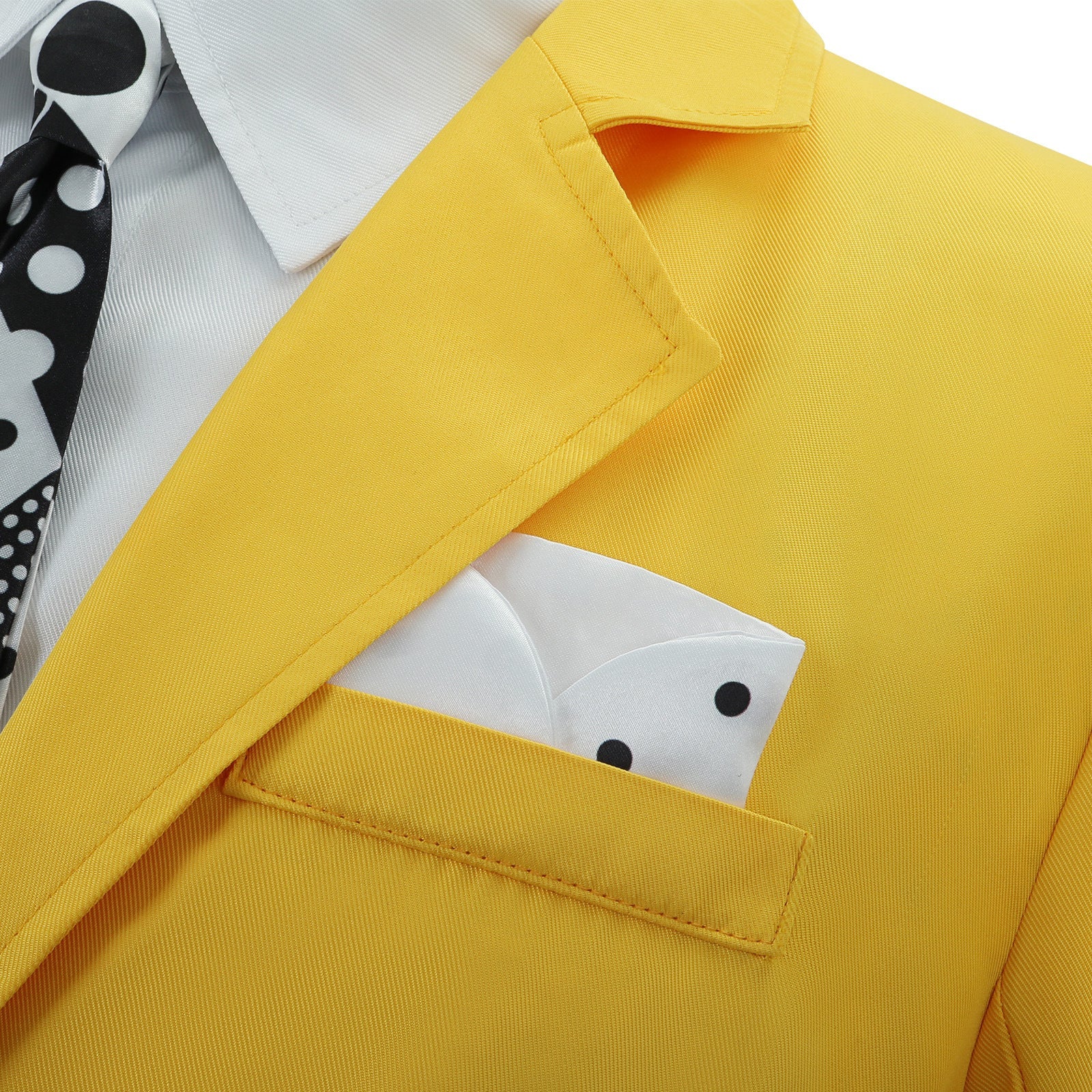 Halloween Mask Costume – The Mask (Jim Carrey) Cosplay Outfit for Adults