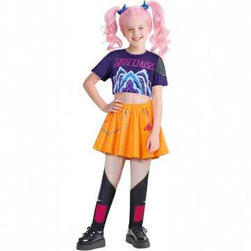 Halloween K-POP Exorcist Girl Squad Anime Cosplay Costume