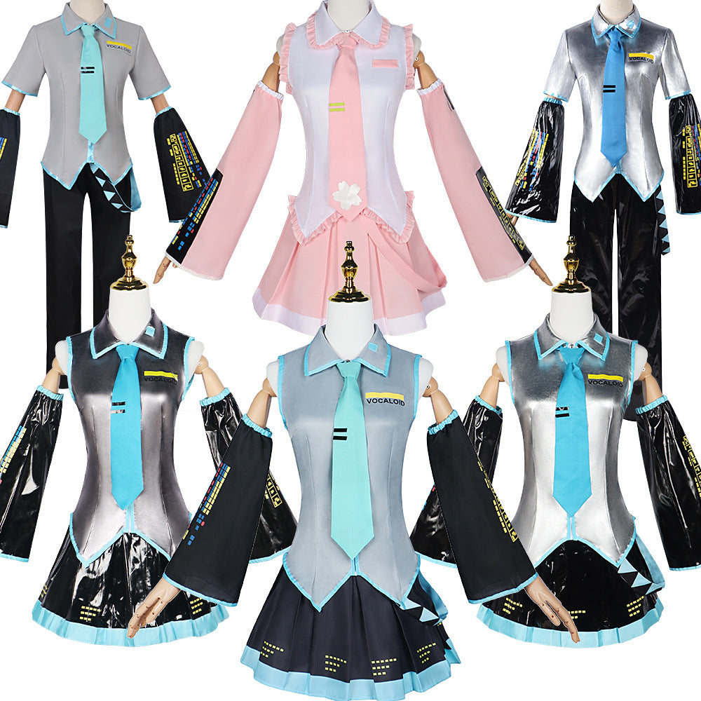 Hatsune Miku Cosplay Costume Anime Outfit Set | Virtual Idol 2D Cosplay