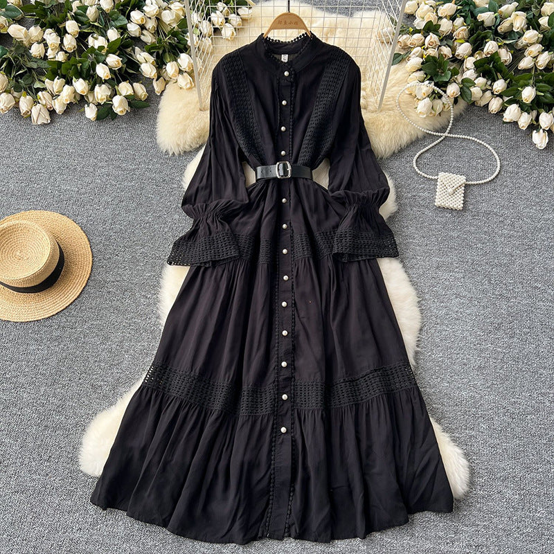 Vintage Elegant Lace Midi/Maxi Dress