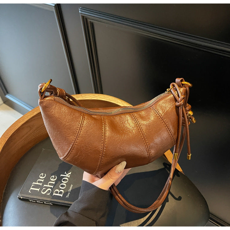 Mini Croissant Crossbody Bag
