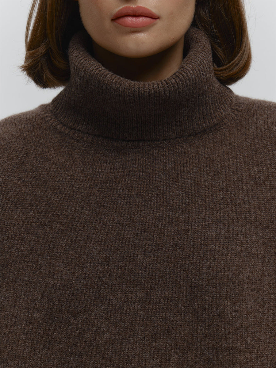 Women's Oversized turtleneck Sweater