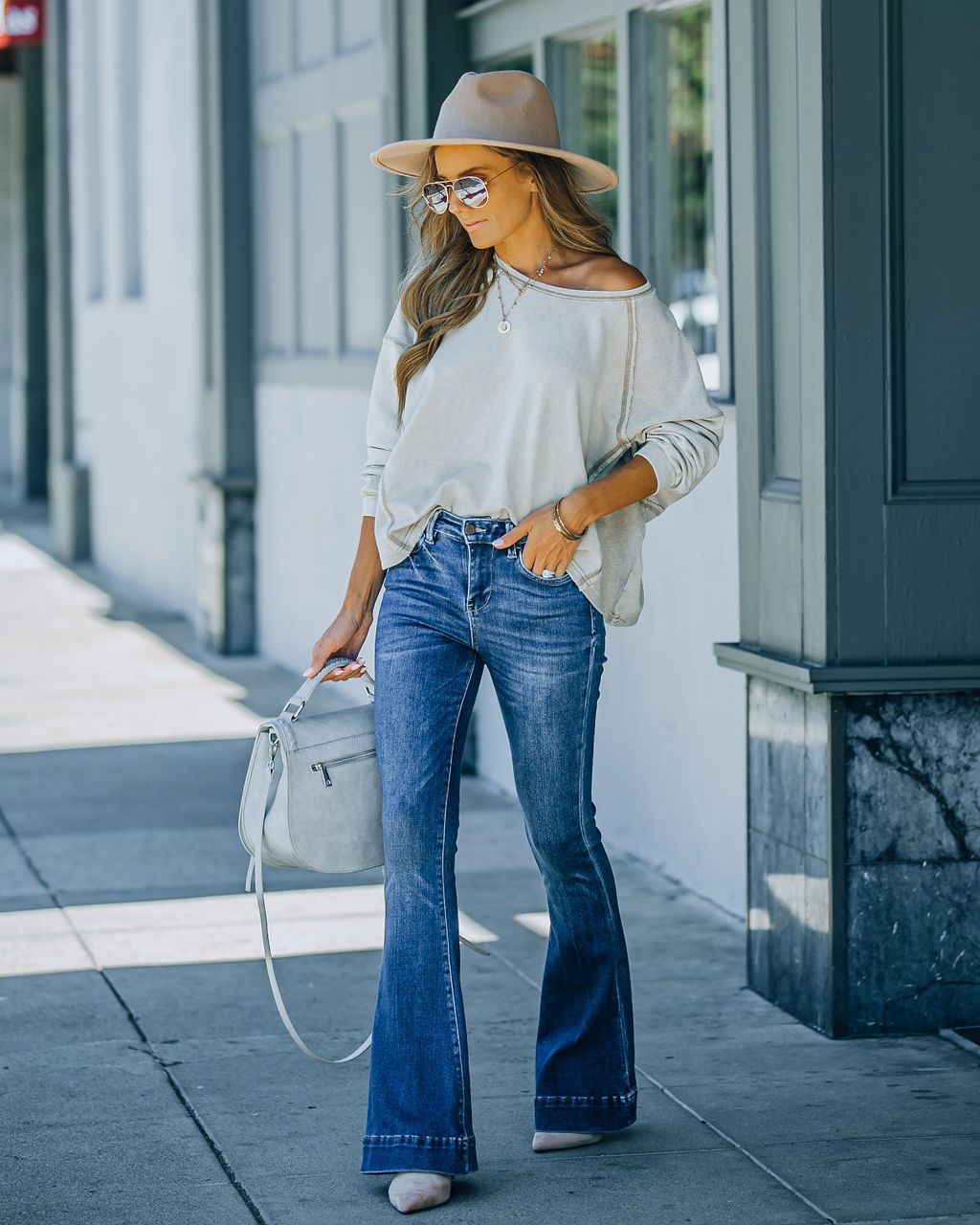 Fashion Women Trumpet Jeans