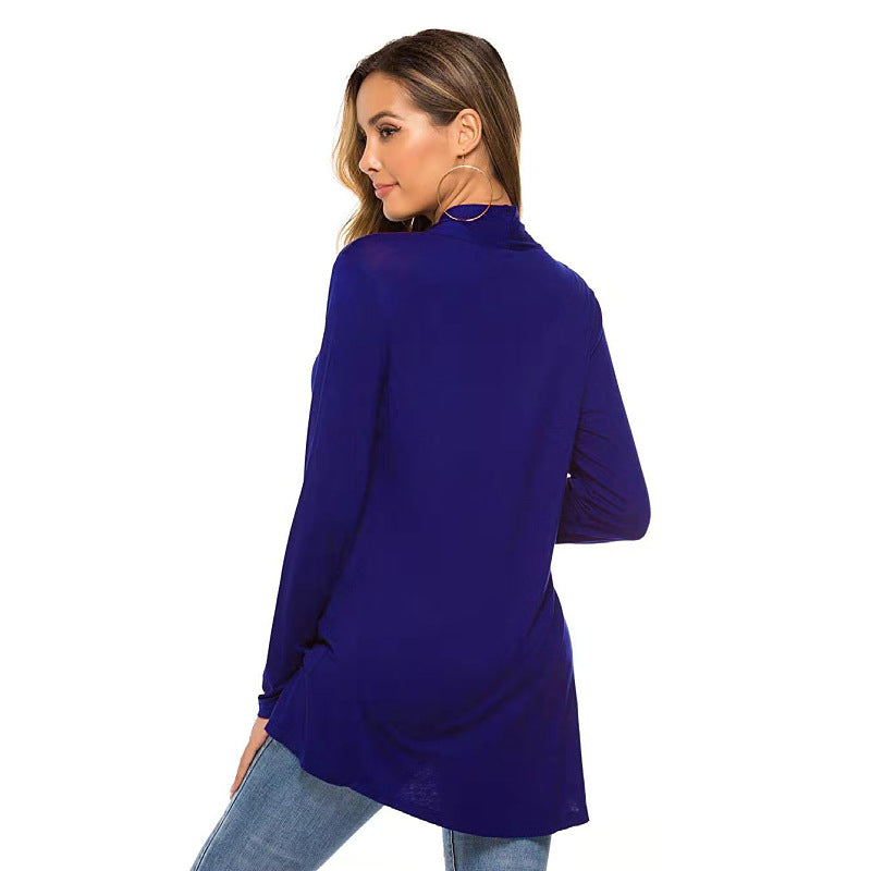 Summer Long Sleeves Women Cardigan Coats