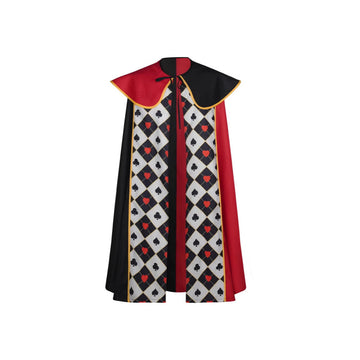 Queen of Hearts Red Cape Cloak