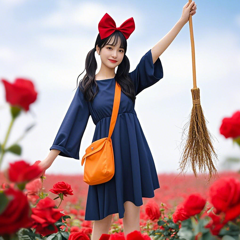 Halloween Kiki's Delivery Service Witch Costume
