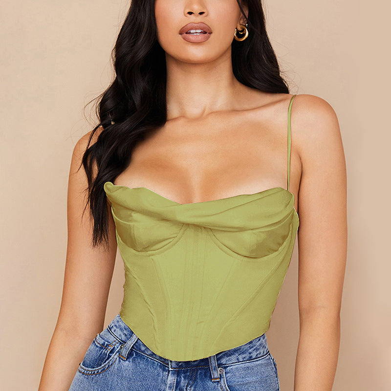 Sexy Satin Tank Tops for Women