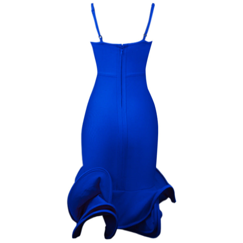 Sexy Women V Neck Bodycon Party Evening Dresses--Free Shipping at meselling99