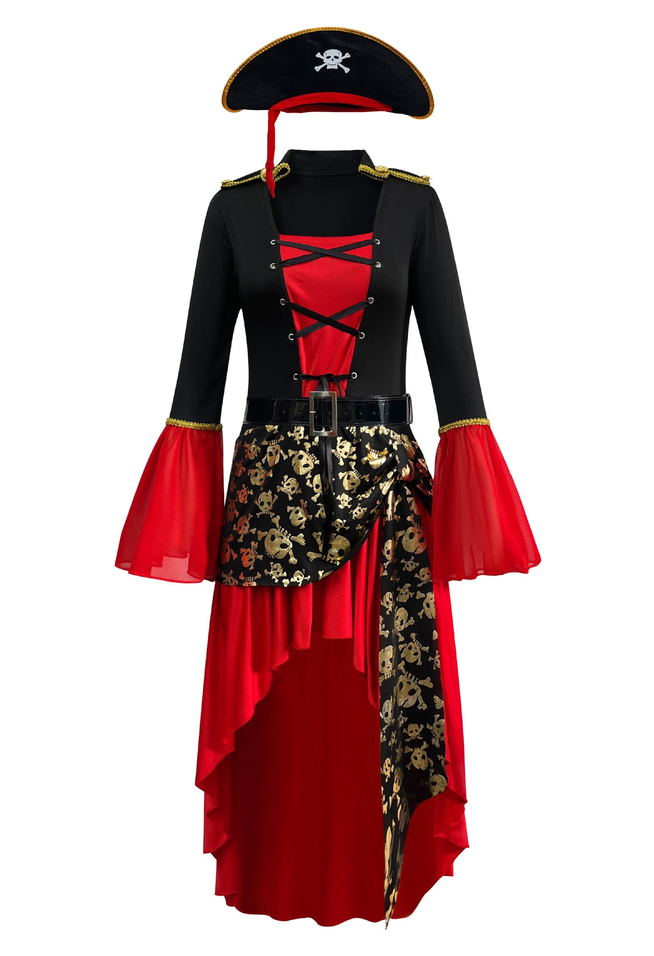 Women's Plus Size Pirate Costume - Halloween & Cosplay Roleplay Outfit