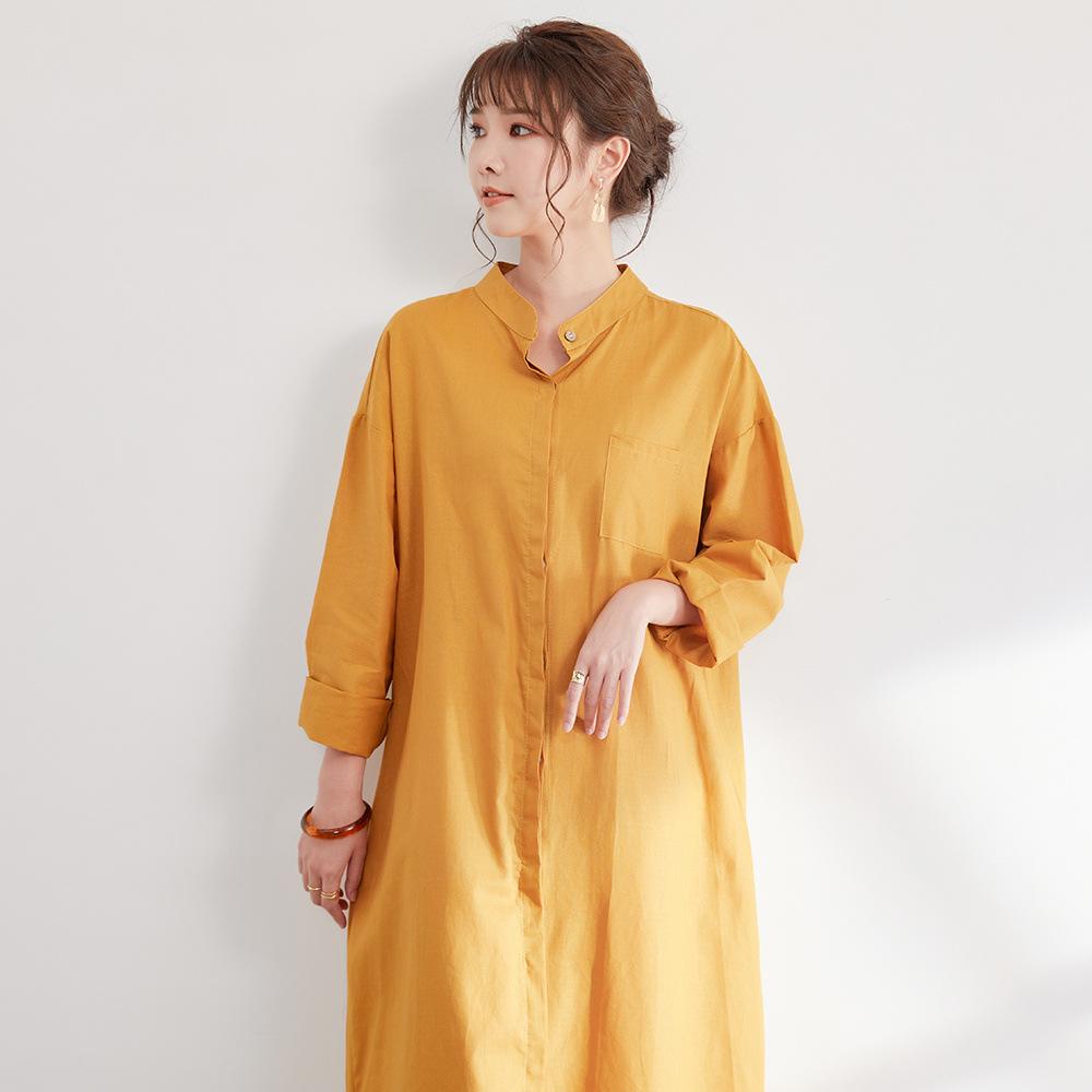 Casual Women Cozy Long Shirts Dresses-Dresses-Free Shipping at meselling99