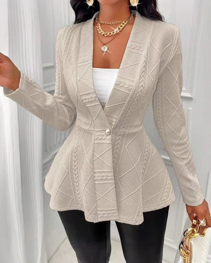 Fashion Knitted Jacket Coats