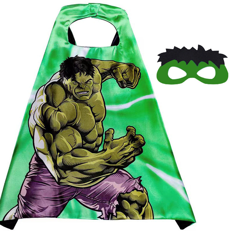 Kids Halloween Superhero Cape Costume