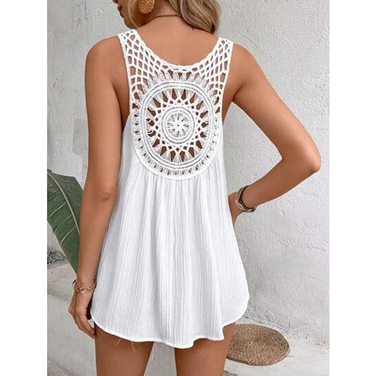 Fashion Lace Women Summer Tank Tops