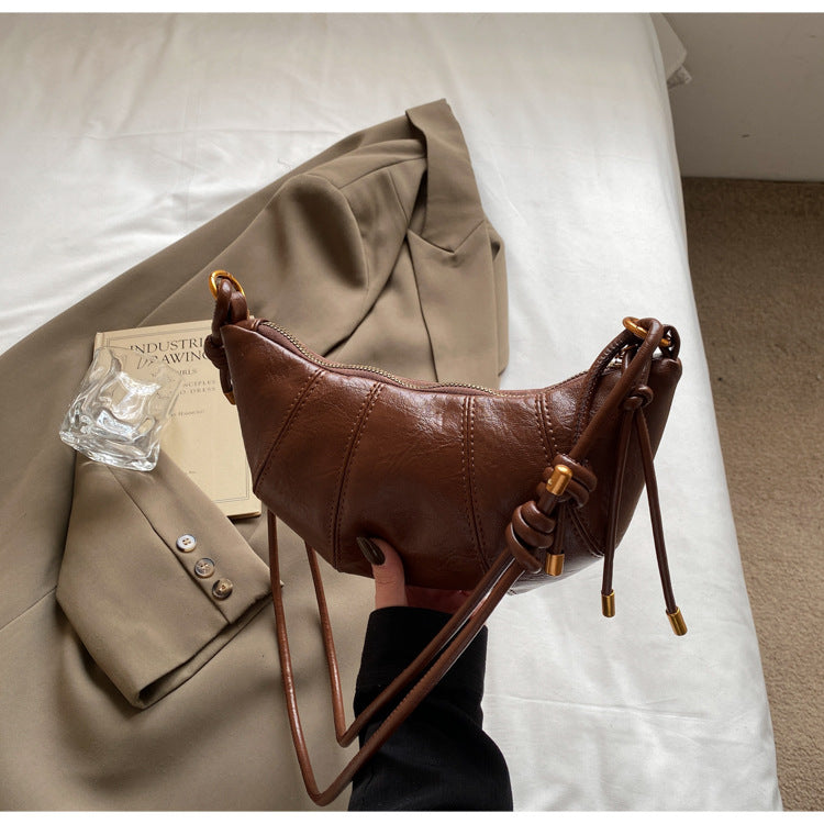 Mini Croissant Crossbody Bag
