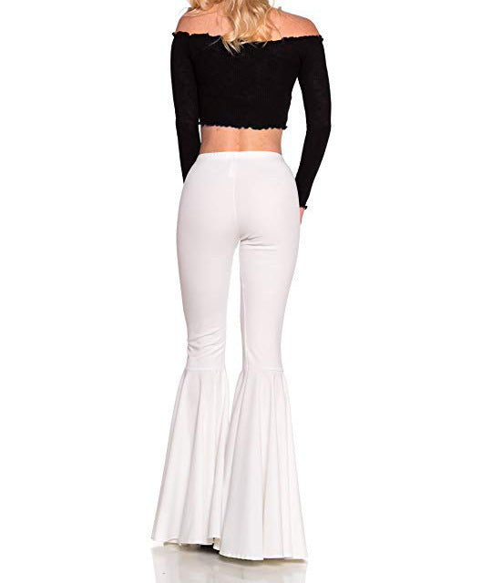 Sexy High Waist Mermaid Flare Pants