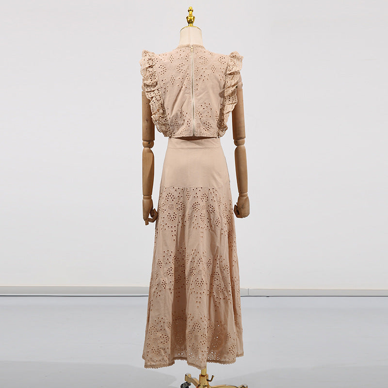 Designed Vacation Style Beach Dress Set