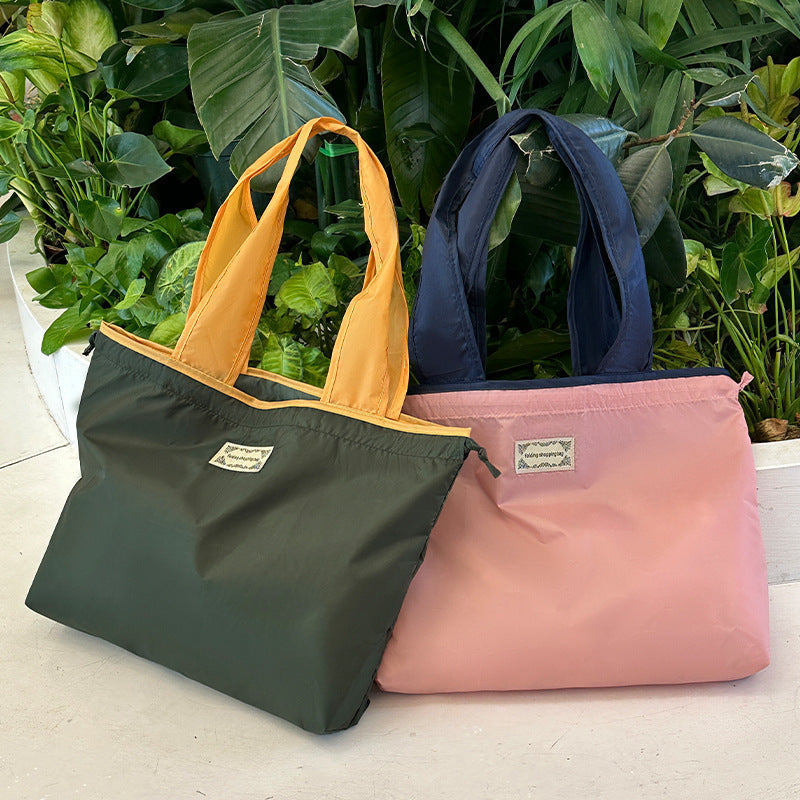 Large-Capacity Waterproof Tote for Market & Travel