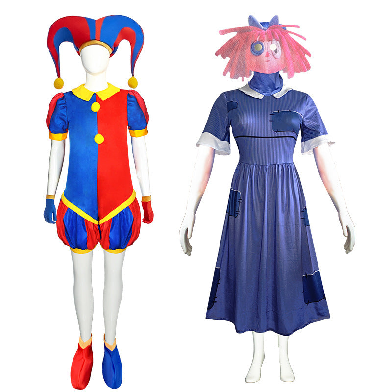 The Amazing Digital Circus Pomni Cosplay Costume