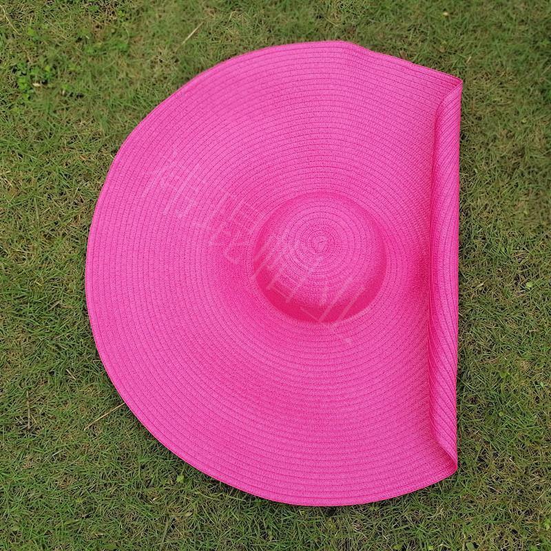 Women Summer Sun-proof Foldable Beach Hats-STYLEGOING