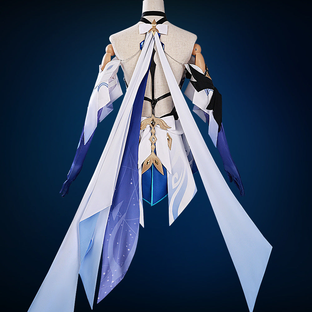 Genshin Impact Skirk Cosplay Shoes