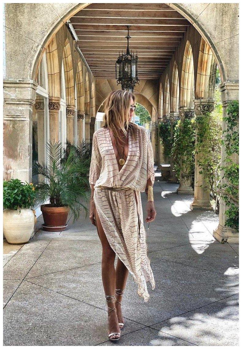 Chiffon Summer Beach Cover Ups-STYLEGOING