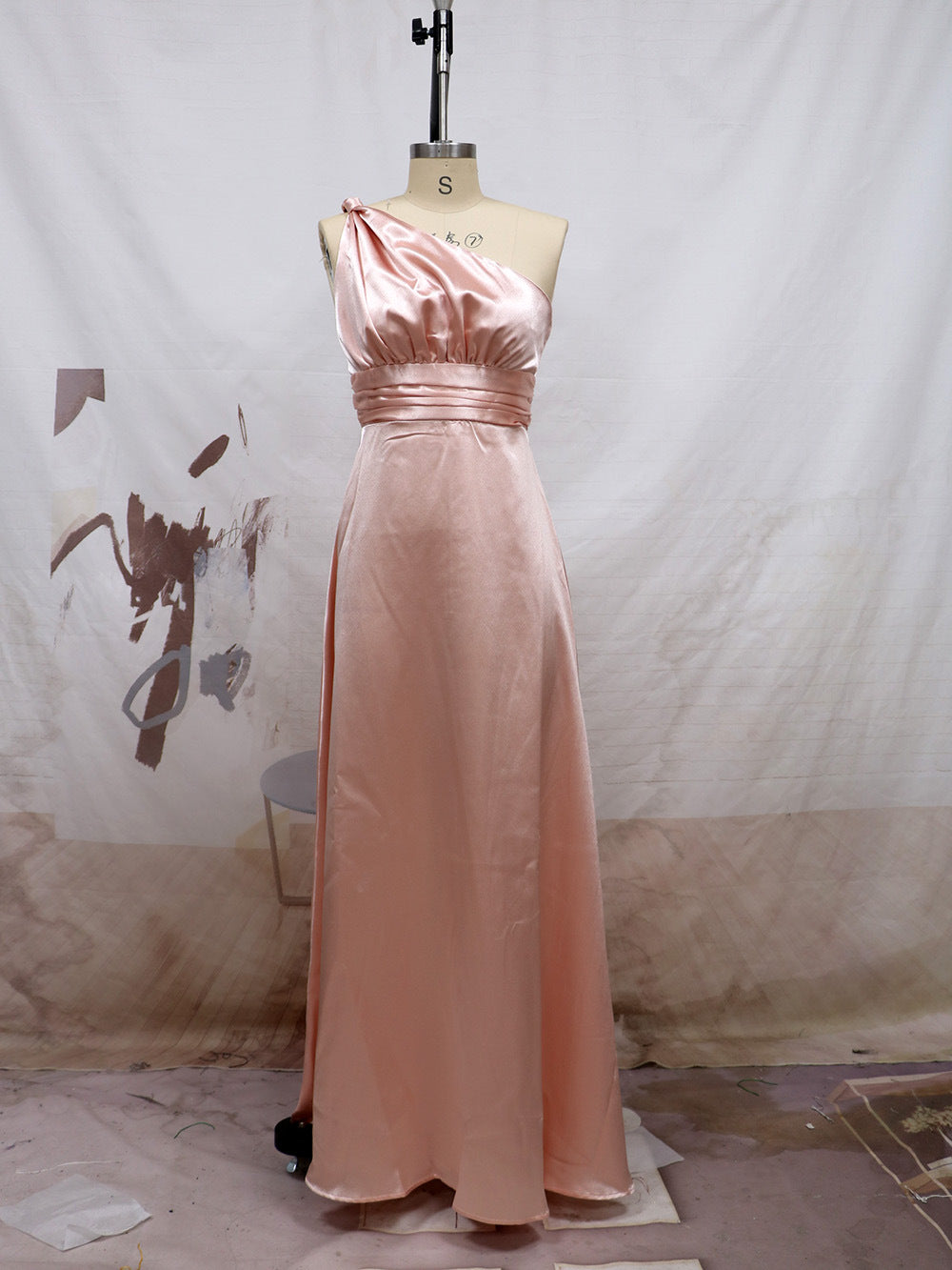 Sexy Backless High Waist Bridesmaid Dresses-Dresses-Pink-S-Free Shipping at meselling99