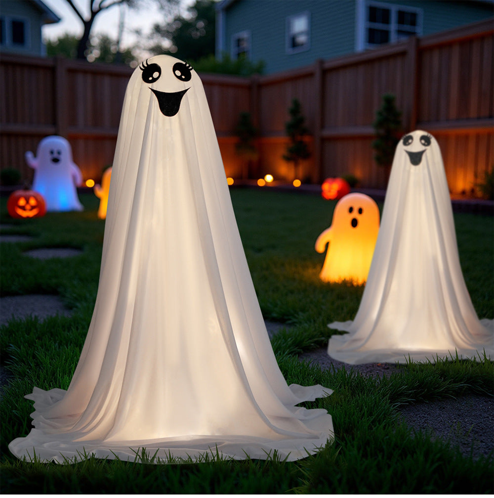 Glowing Ghost Decor - Halloween Porch & Yard Prop
