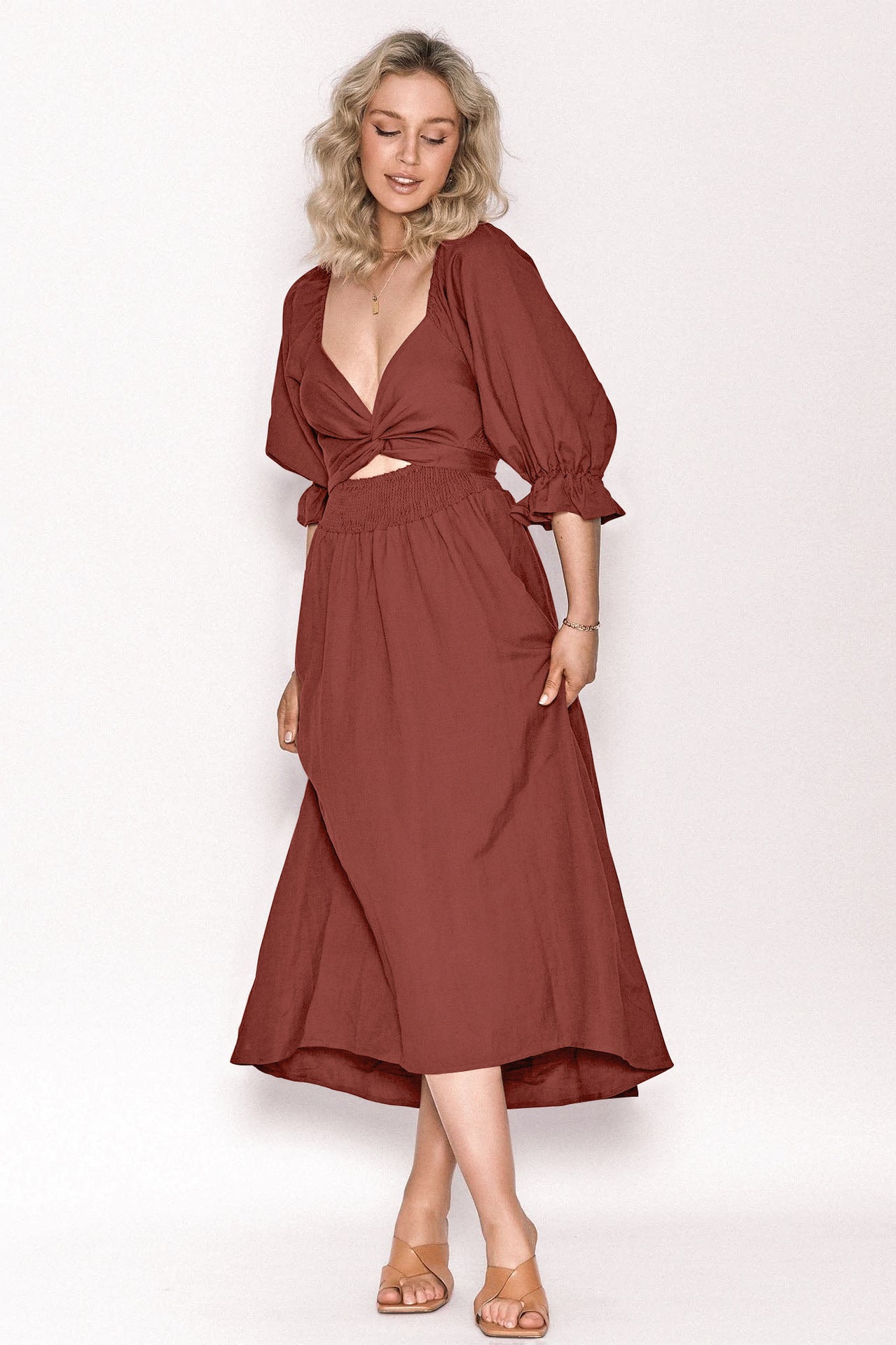 Elegant Long Sleeves Fall Dresses