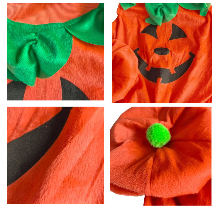 Adorable Kids' Halloween Pumpkin Costume