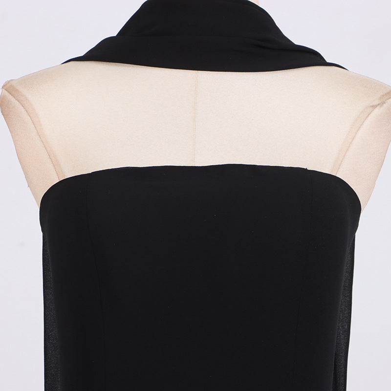 Designed Elegant Strapless Black Evening Dresses