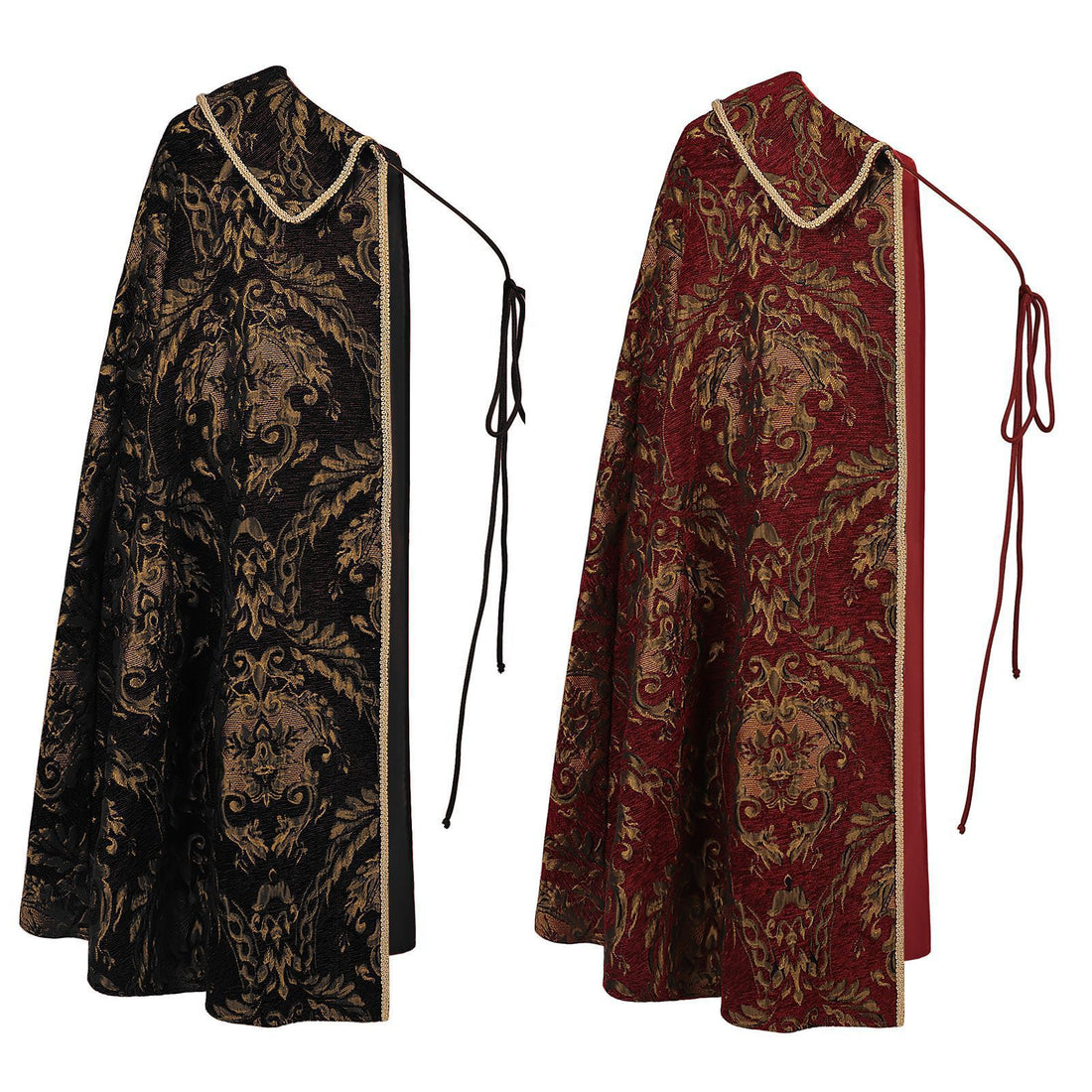 Medieval Renaissance Tudor King Costume Cloak – RenFaire Noble Cape