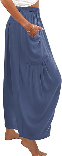 Casual Chiffon Collage Cotton-Linen Harem Pants