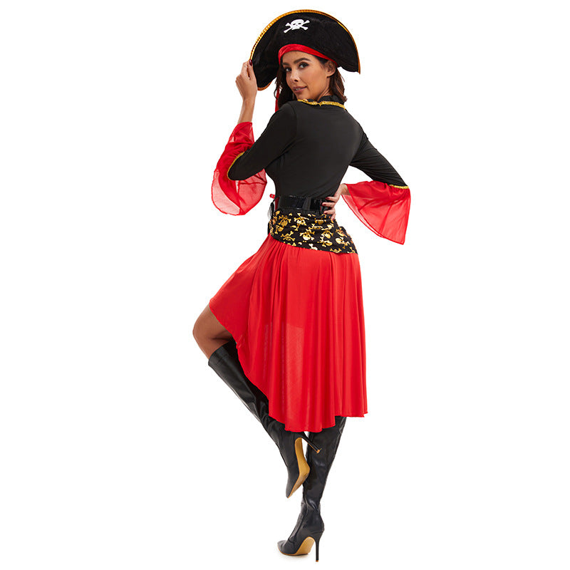 Women's Plus Size Pirate Costume - Halloween & Cosplay Roleplay Outfit