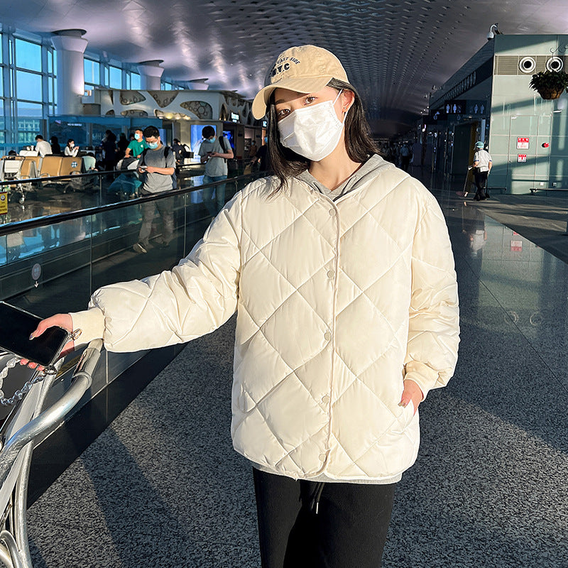 Fashion Cotton Short Baseball Women Coats