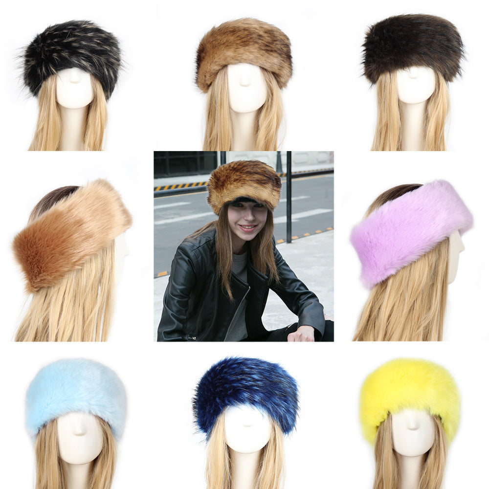 Faux Fur Fashion Headband