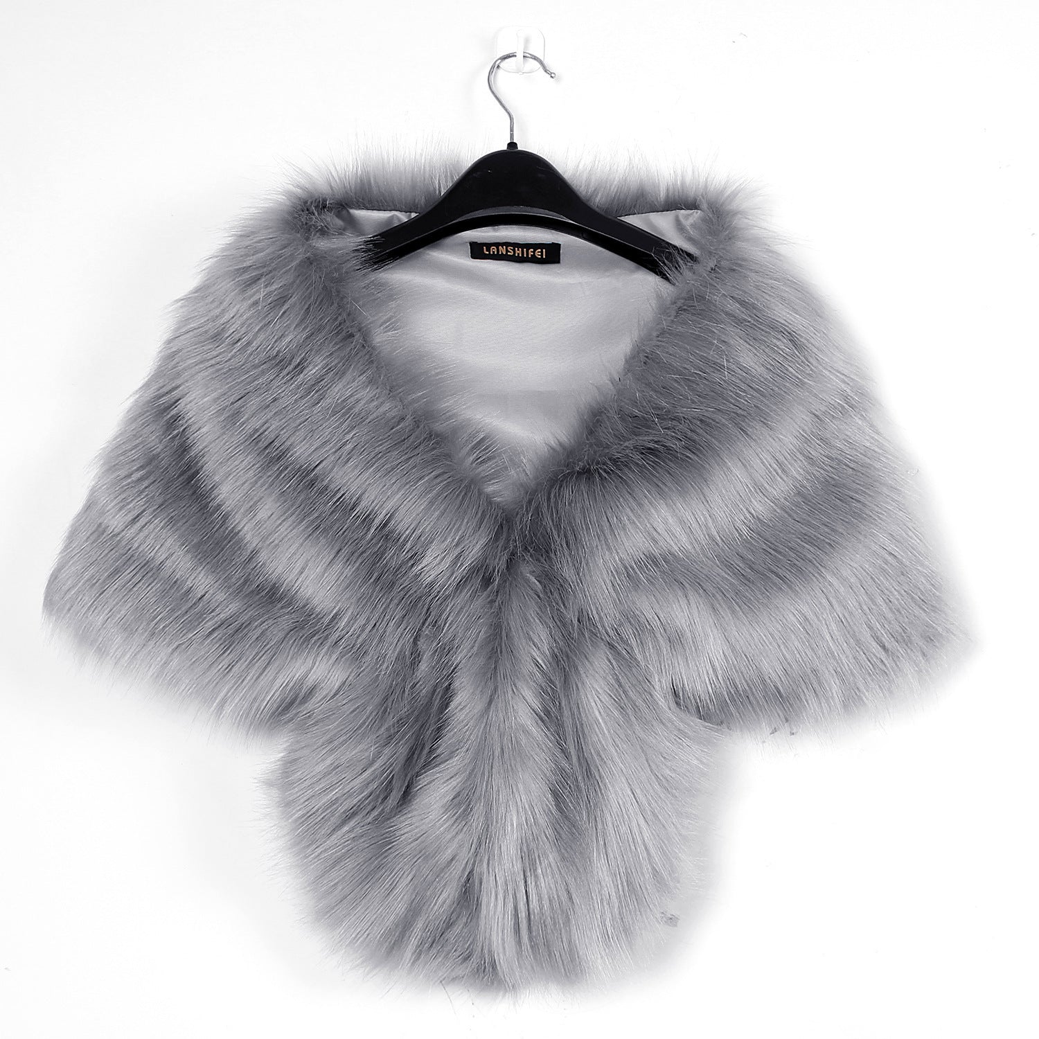Fashionable Faux Fur Shawl