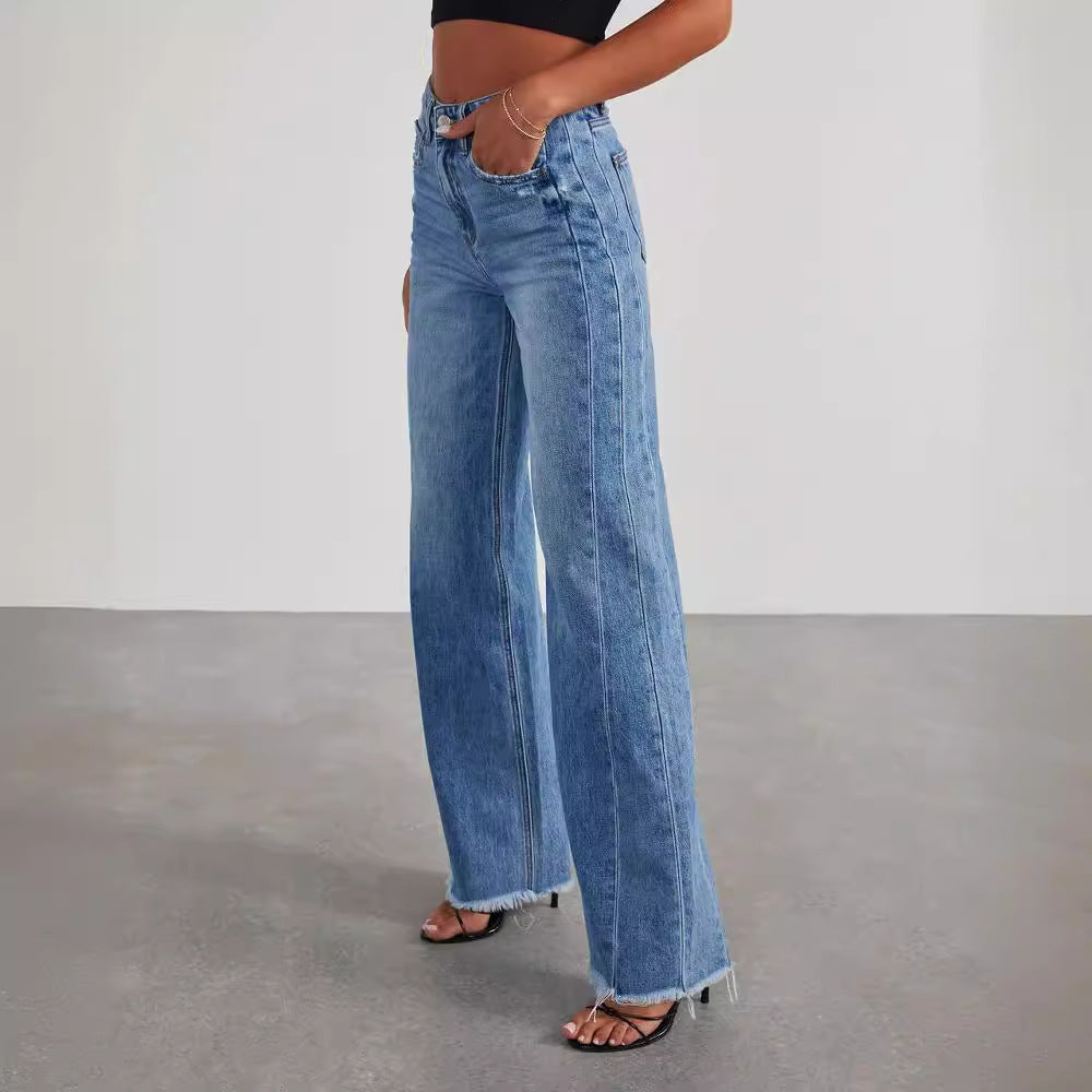 Casual Wide Legs Jeans for Women