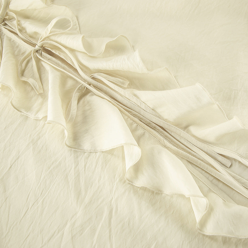 Women's V-Neck Flowy Blouse & Shorts Set