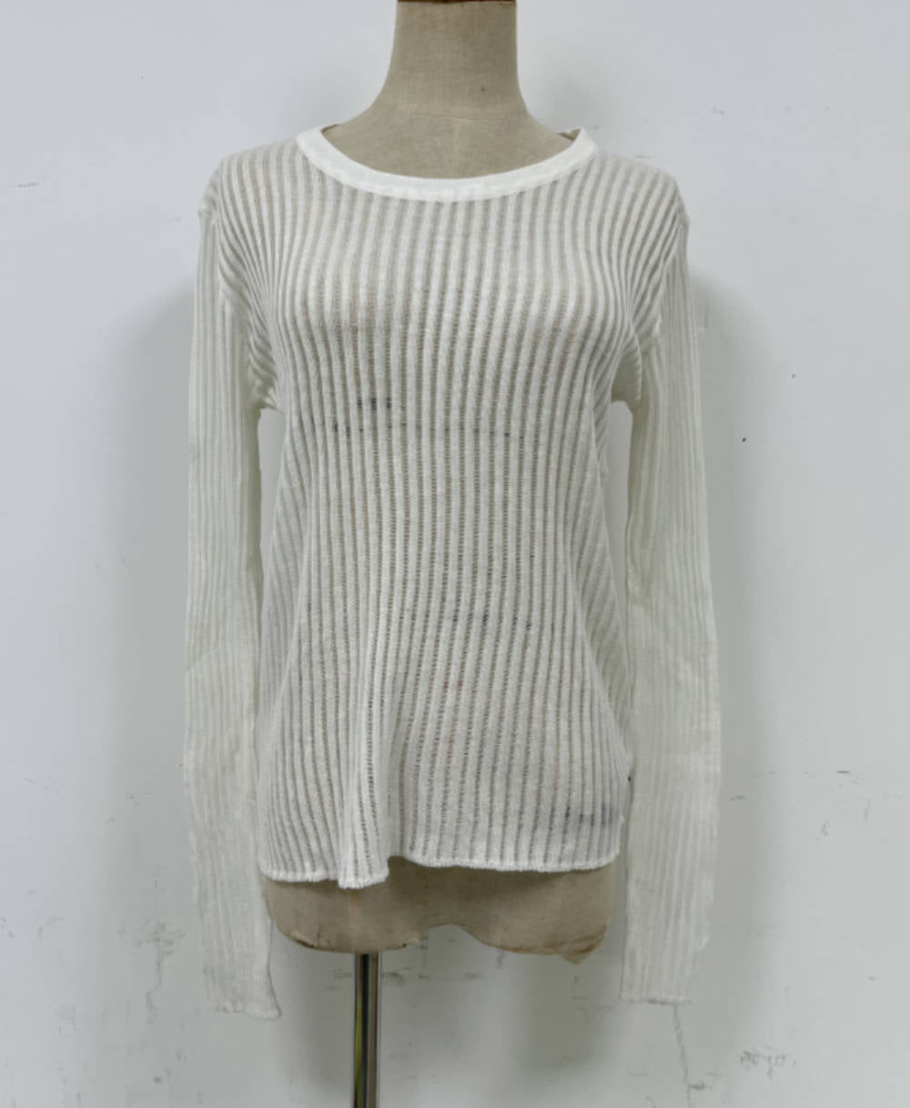 Sexy Breathable See Throught Knitted Tops