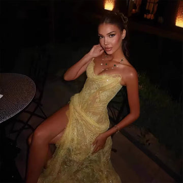 Luxury Beaded Mermaid Wedding Dress/Party Dress