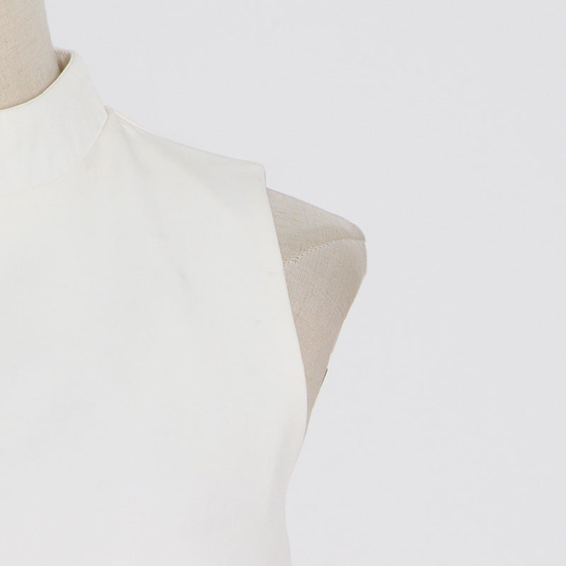 Ostrich Feather A-Line Dress