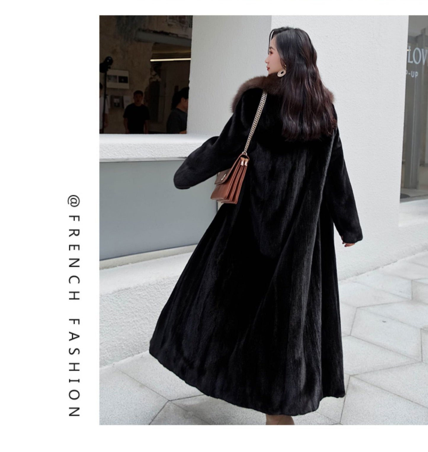 Luxurious Faux Fur Long Winter Overcoats for Women