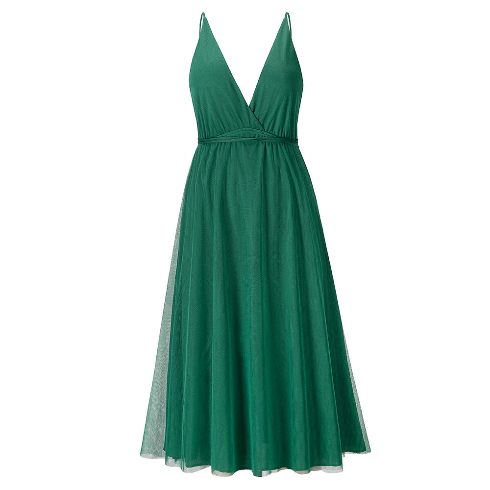 Sexy Summer Tulle Fairly Women Party Dresses-Dresses-Green-S-Free Shipping at meselling99