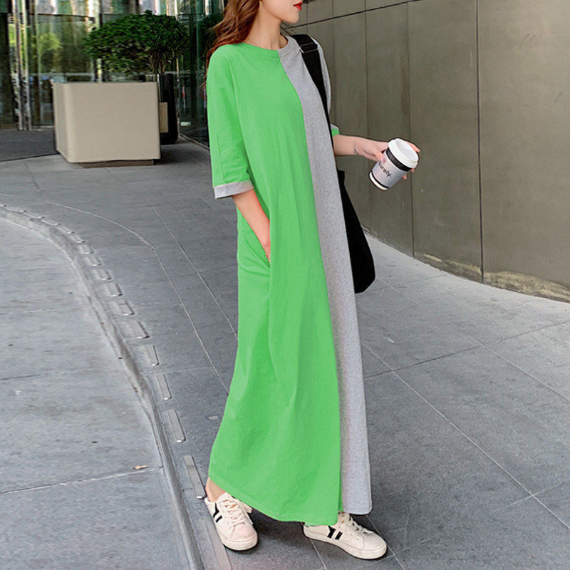 Super Plus Sizes Loose Long Maxi Dresses-Cozy Dresses-Free Shipping at meselling99